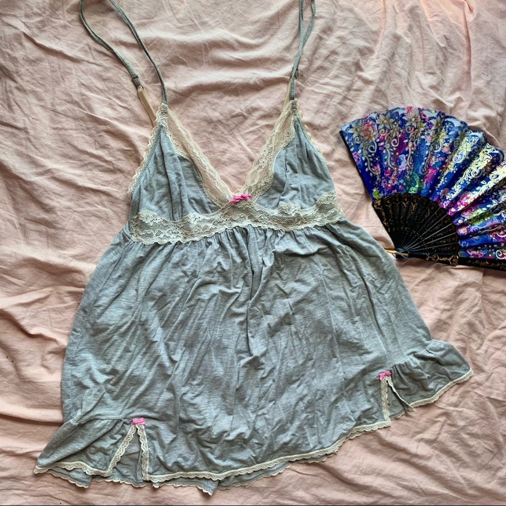 💕 Gray Victoria’s Secret Jersey Nightgown 💕